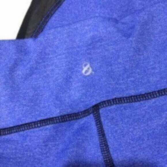 Loft Women Blue Straight Leg Pull On High Waist Comfortable Leggings Size Small - Picture 2 of 6